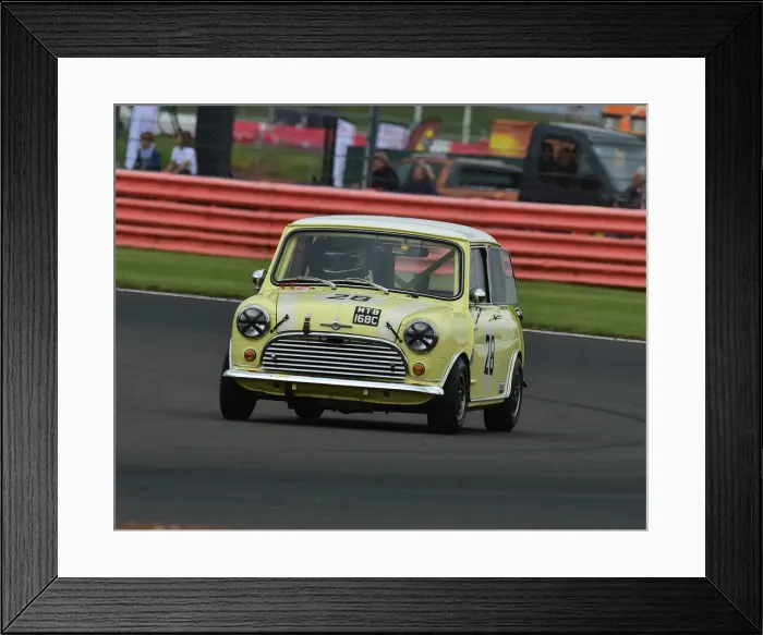 Framed Print : CM29 1579 Raymond Low, Andy Harrison, Morris Mini Cooper S Framed Print : CM29 1579 Raymond Low, Andy Harrison, Morris Mini Cooper S