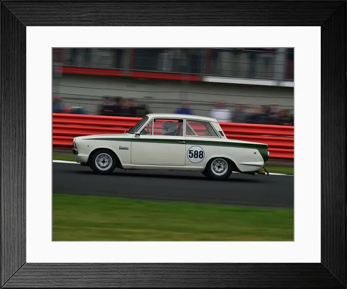 Framed Print : CM29 1665 Marcus Holland, Dominic Holland, Ford Lotus Cortina Framed Print : CM29 1665 Marcus Holland, Dominic Holland, Ford Lotus Cortina