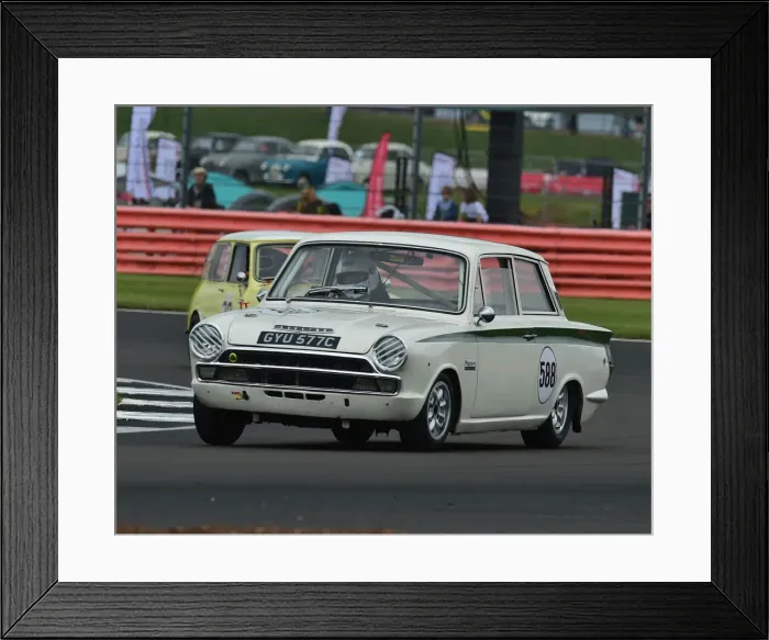 Framed Print : CM29 1578 Marcus Holland, Dominic Holland, Ford Lotus Cortina Framed Print : CM29 1578 Marcus Holland, Dominic Holland, Ford Lotus Cortina