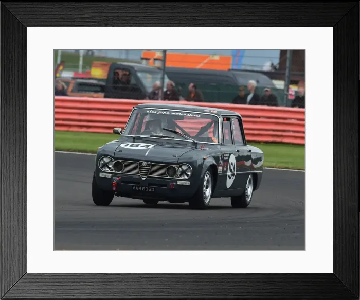 Framed Print : CM29 1577 James Gibbons, Alex Jupe, Alfa Romeo Giulia Ti Framed Print : CM29 1577 James Gibbons, Alex Jupe, Alfa Romeo Giulia Ti