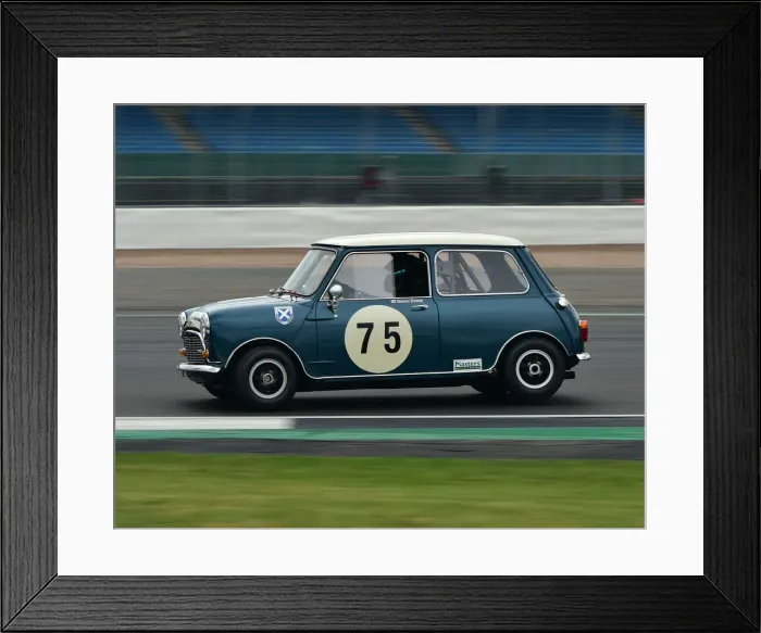 Framed Print : CM29 1817 James Littlejohn, Simon Evans, Austin Mini Cooper S Framed Print : CM29 1817 James Littlejohn, Simon Evans, Austin Mini Cooper S