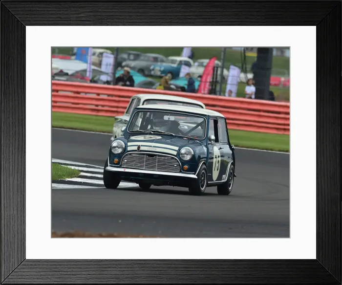 Framed Print : CM29 1561 James Littlejohn, Simon Evans, Austin Mini Cooper S Framed Print : CM29 1561 James Littlejohn, Simon Evans, Austin Mini Cooper S