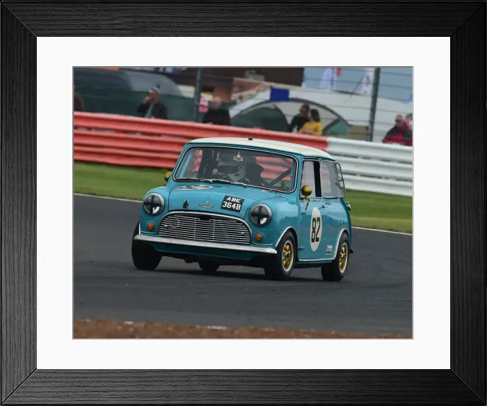 Framed Print : CM29 1555 Harvey Death, Rupert Deeth, Austin Mini Cooper S Framed Print : CM29 1555 Harvey Death, Rupert Deeth, Austin Mini Cooper S