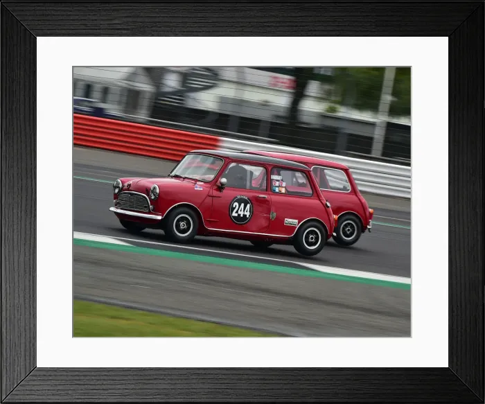 Framed Print : CM29 1866 Tom Bell, Austin Mini Cooper S Framed Print : CM29 1866 Tom Bell, Austin Mini Cooper S