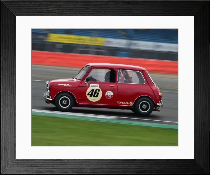 Framed Print : CM29 1800 Ian Curley, Morris Mini Cooper S Framed Print : CM29 1800 Ian Curley, Morris Mini Cooper S