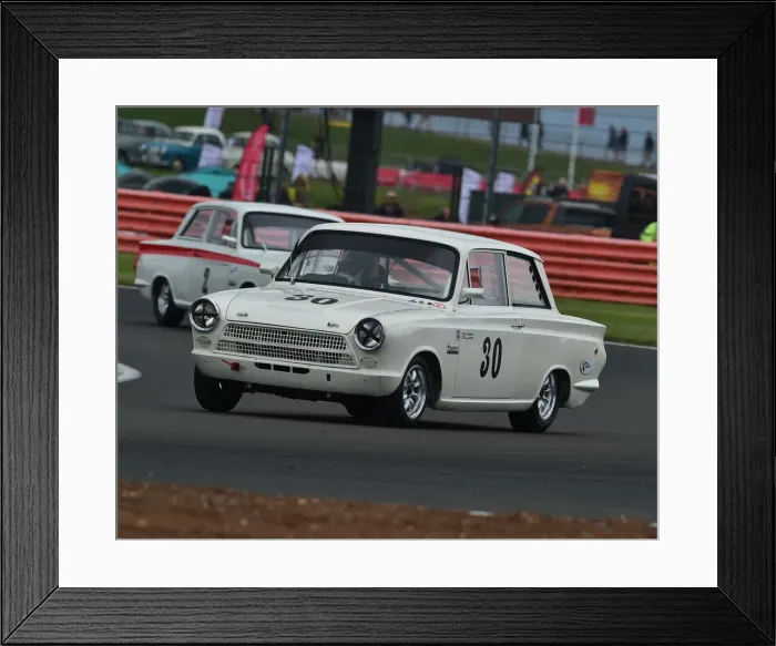 Framed Print : CM29 1535 Richard Dutton, Ford Lotus Cortina Framed Print : CM29 1535 Richard Dutton, Ford Lotus Cortina