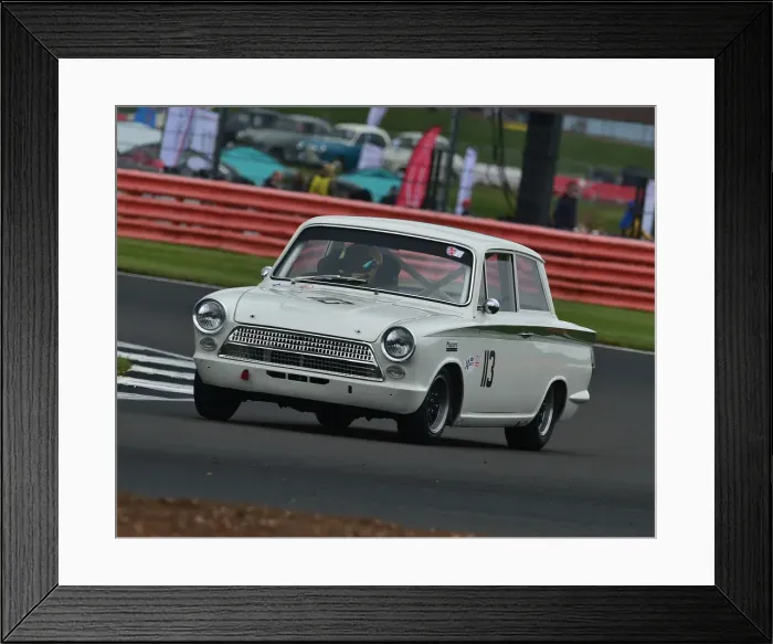 Framed Print : CM29 1530 Andy Wolfe, Ford Lotus Cortina Framed Print : CM29 1530 Andy Wolfe, Ford Lotus Cortina