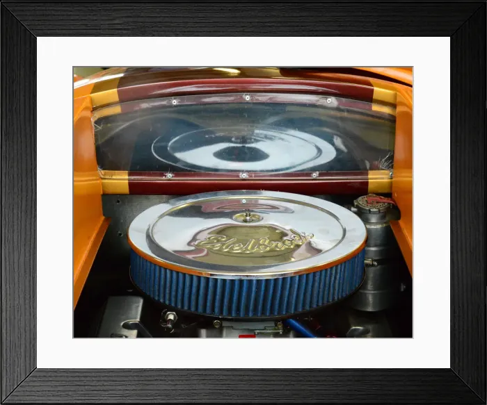 Framed Print : CJ7 9907 Edelbrock air filter Framed Print : CJ7 9907 Edelbrock air filter