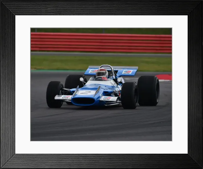 Framed Print : CM29 3437 Sir Jackie Stewart, Matra MS80-02 Framed Print : CM29 3437 Sir Jackie Stewart, Matra MS80-02