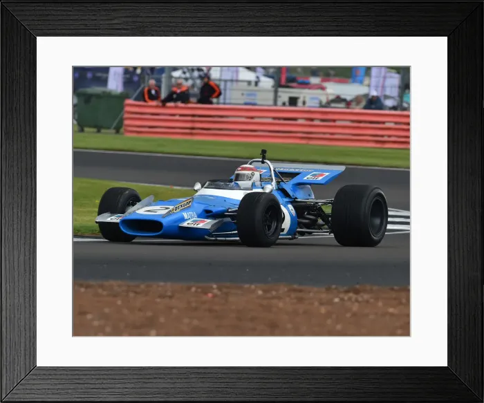 Framed Print : CM29 1519 Sir Jackie Stewart, Matra MS80-02 Framed Print : CM29 1519 Sir Jackie Stewart, Matra MS80-02