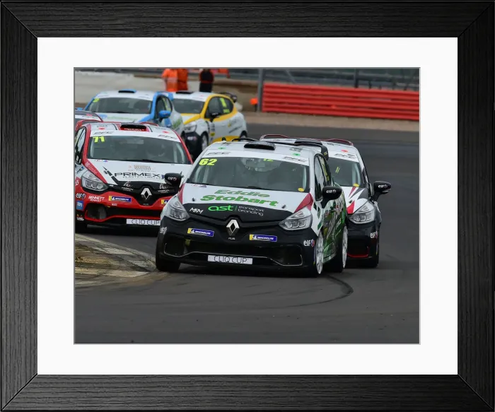 Framed Print : CM29 6947 Jack Young, Renault Clio Sport 220 Trophy Framed Print : CM29 6947 Jack Young, Renault Clio Sport 220 Trophy