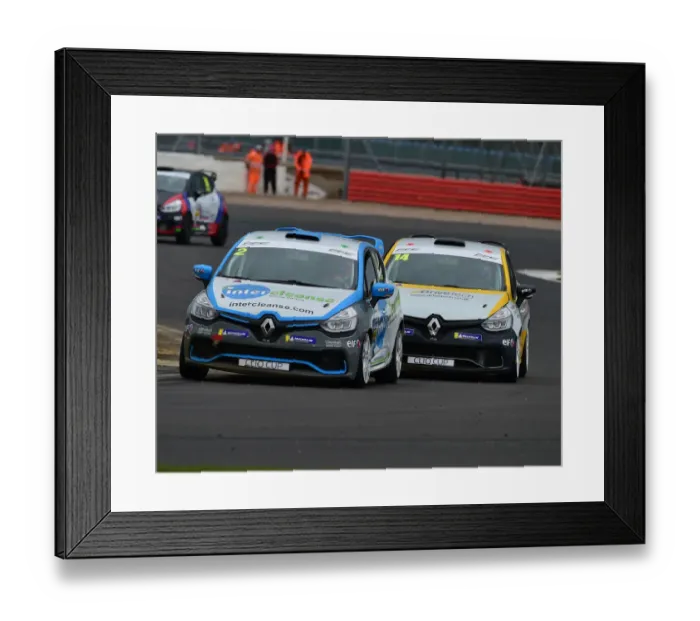 Framed Print : CM29 7021 Nathan Edwards, Renault Clio Sport 220 Trophy Framed Print : CM29 7021 Nathan Edwards, Renault Clio Sport 220 Trophy