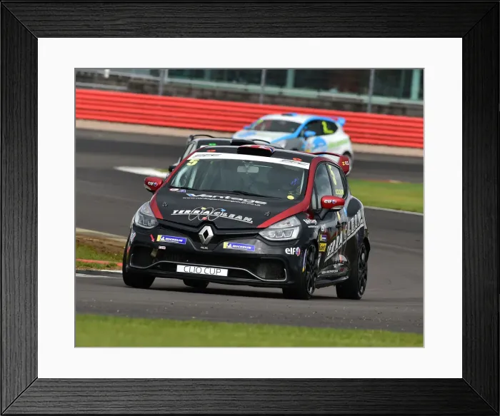 Framed Print : CM29 6903 Ben Colburn, Renault Clio Sport 220 Trophy Framed Print : CM29 6903 Ben Colburn, Renault Clio Sport 220 Trophy
