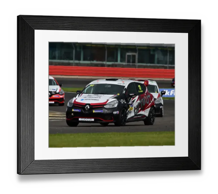 Framed Print : CM29 6900 Brett Lydsey, Renault Clio Sport 220 Trophy Framed Print : CM29 6900 Brett Lydsey, Renault Clio Sport 220 Trophy