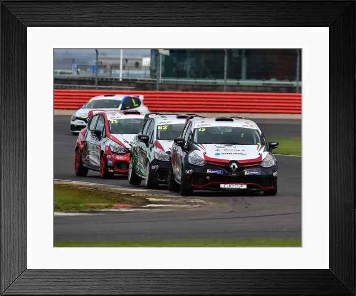 Framed Print : CM29 6924 Brett Lydsey, Renault Clio Sport 220 Trophy Framed Print : CM29 6924 Brett Lydsey, Renault Clio Sport 220 Trophy