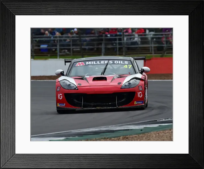 Framed Print : CM29 7127 Tom Barley, Ginetta G55 Framed Print : CM29 7127 Tom Barley, Ginetta G55