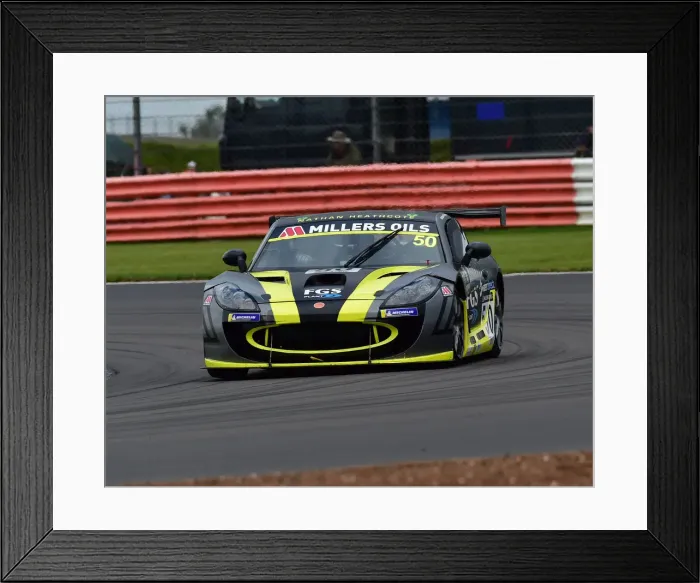 Framed Print : CM29 7086 Nathan Heatcote, Ginetta G55