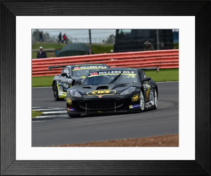 Framed Print : CM29 7085 Colin White, Ginetta G55 Framed Print : CM29 7085 Colin White, Ginetta G55