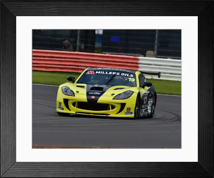 Framed Print : CM29 7076 Harry King, Ginetta G55 Framed Print : CM29 7076 Harry King, Ginetta G55