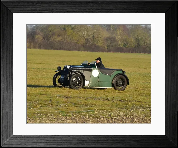 Framed Print : CM30 0564 Peter Myles, Austin 7 Sports Special Framed Print : CM30 0564 Peter Myles, Austin 7 Sports Special