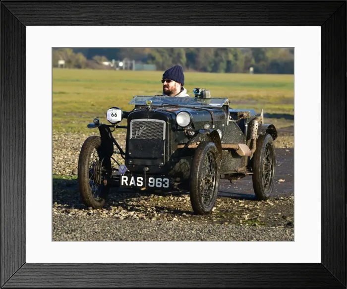 Framed Print : CM30 0568 David Wallom, Austin 7 Sports Framed Print : CM30 0568 David Wallom, Austin 7 Sports