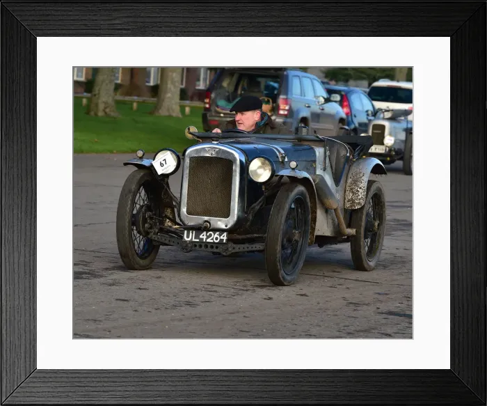 Framed Print : CM30 0644 Richard Marsh, Austin 7 Framed Print : CM30 0644 Richard Marsh, Austin 7