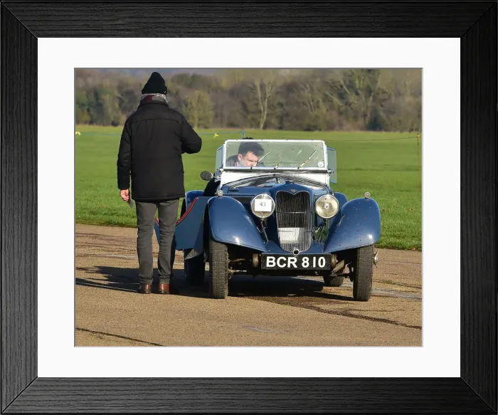 Framed Print : CM30 0712 Nicholas Lee, Riley Sprite 2 Seater Framed Print : CM30 0712 Nicholas Lee, Riley Sprite 2 Seater