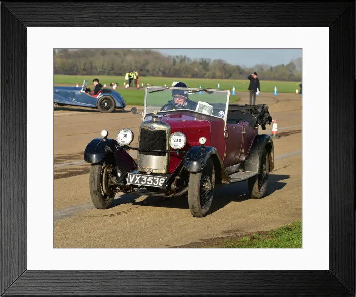 Framed Print : CM30 0711 Neil Haywood, Jim Dalton, Riley Mk IV Framed Print : CM30 0711 Neil Haywood, Jim Dalton, Riley Mk IV