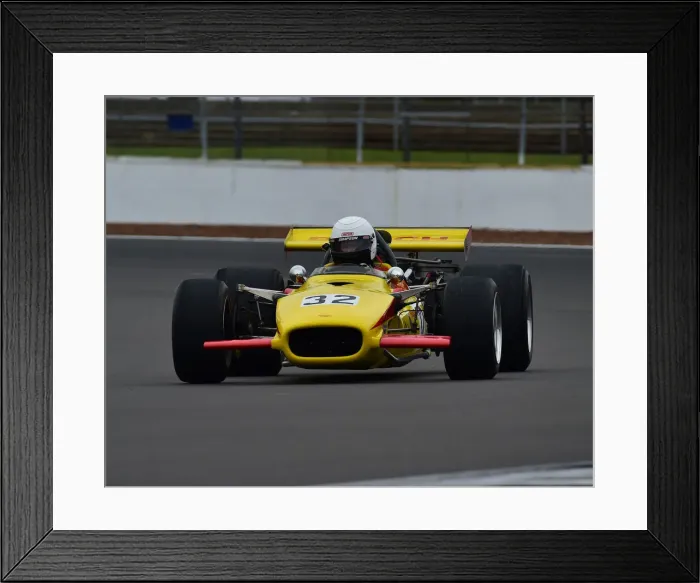 Framed Print : CM29 8373 Adam Simmonds, Lola T142 Framed Print : CM29 8373 Adam Simmonds, Lola T142