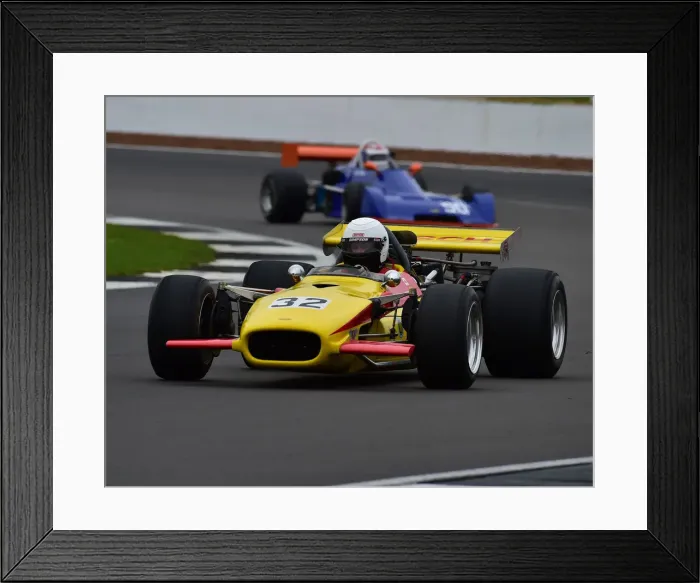 Framed Print : CM29 8418 Adam Simmonds, Lola T142 Framed Print : CM29 8418 Adam Simmonds, Lola T142