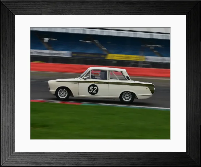 Framed Print : CM29 7913 Mike Stephenson, Ford Lotus Cortina Framed Print : CM29 7913 Mike Stephenson, Ford Lotus Cortina
