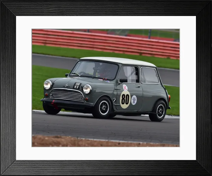 Framed Print : CM29 8645 Bill Sollis, Morris Mini Cooper S Framed Print : CM29 8645 Bill Sollis, Morris Mini Cooper S