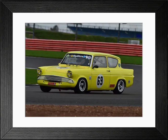Framed Print : CM29 8648 Bob Bullen, Ford Anglia Framed Print : CM29 8648 Bob Bullen, Ford Anglia