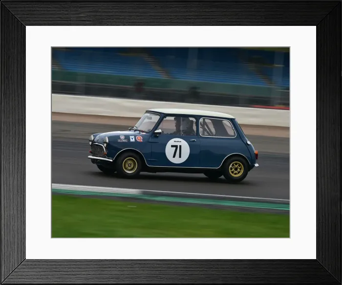 Framed Print : CM29 7943 Tim Harber, Austin Mini Framed Print : CM29 7943 Tim Harber, Austin Mini
