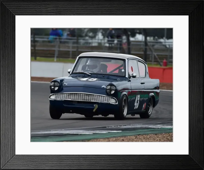 Framed Print : CM29 8585 Eric Walker, Ford Anglia