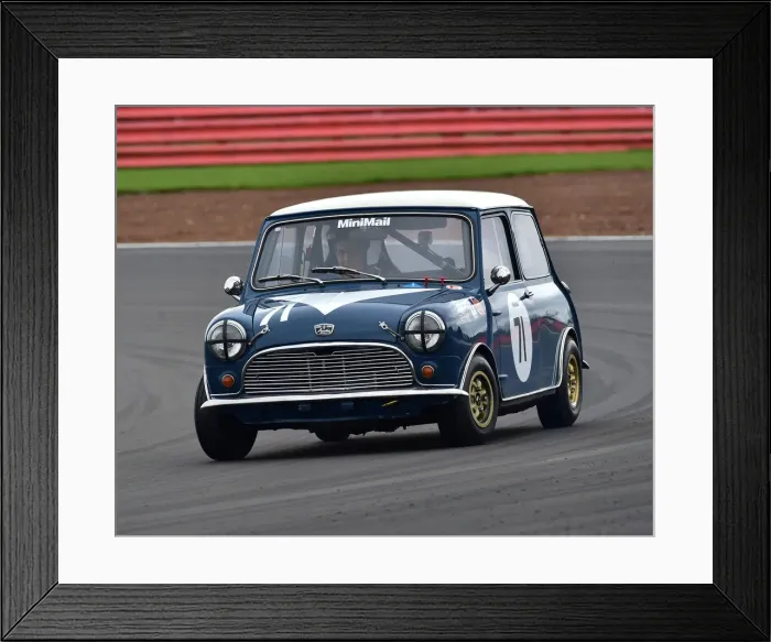Framed Print : CM29 8619 Tim Harber, Austin Mini Framed Print : CM29 8619 Tim Harber, Austin Mini
