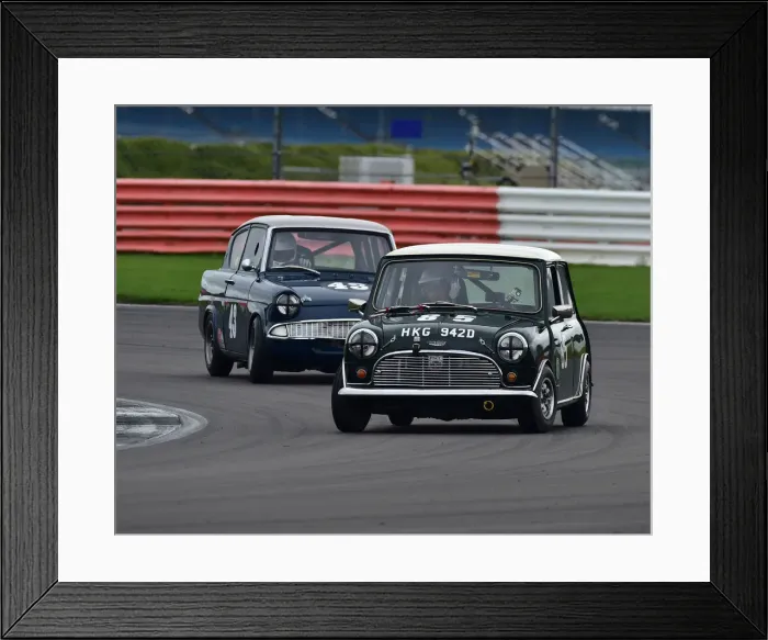 Framed Print : CM29 8631 Roger Godfrey, Austin Mini Cooper S Framed Print : CM29 8631 Roger Godfrey, Austin Mini Cooper S