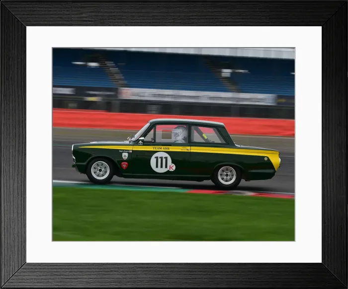 Framed Print : CM29 7928 Roger Stanford, Ford Lotus Cortina Framed Print : CM29 7928 Roger Stanford, Ford Lotus Cortina