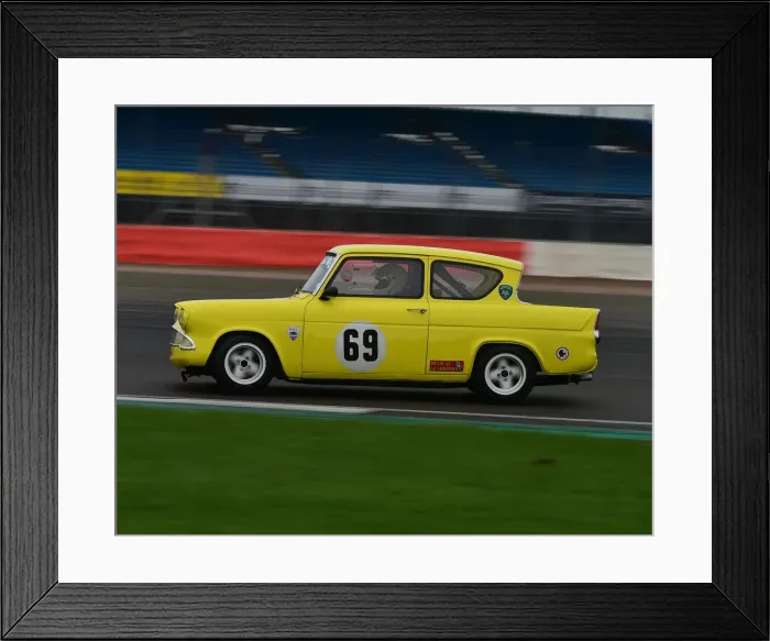 Framed Print : CM29 7932 Bob Bullen, Ford Anglia Framed Print : CM29 7932 Bob Bullen, Ford Anglia