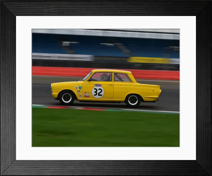 Framed Print : CM29 7900 Richard Belcher, Ford Lotus Cortina Framed Print : CM29 7900 Richard Belcher, Ford Lotus Cortina