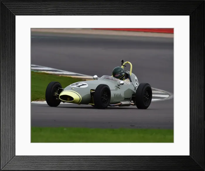 Framed Print : CM29 8132 Michael Hibberd, Lola Mk2