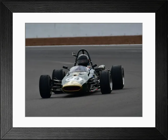 Framed Print : CM29 8510 Gil Duffy, Brabham BT21B