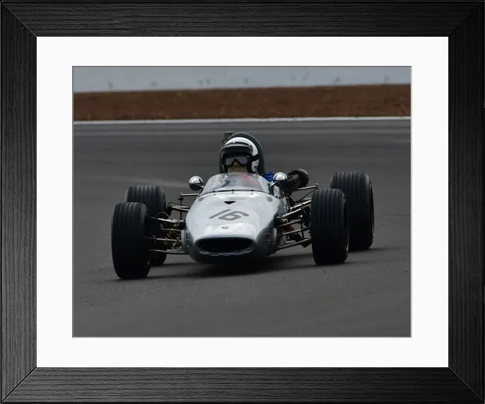 Framed Print : CM29 8506 Mark Linstone, Brabham BT21 Framed Print : CM29 8506 Mark Linstone, Brabham BT21