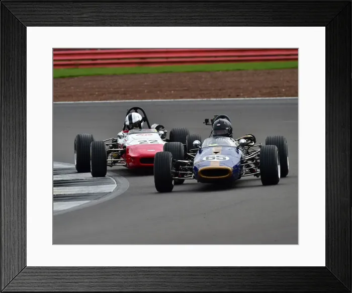 Framed Print : CM29 8473 Peter Thompson, Brabham BT21, Simon Armer, March 703 Framed Print : CM29 8473 Peter Thompson, Brabham BT21, Simon Armer, March 703