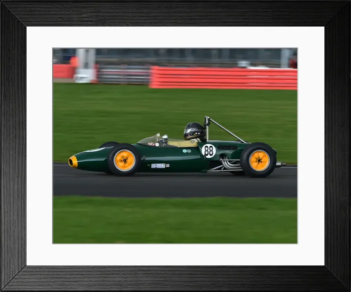 Framed Print : CM29 8749 Peter Strauss, Lotus 20-22 Framed Print : CM29 8749 Peter Strauss, Lotus 20-22