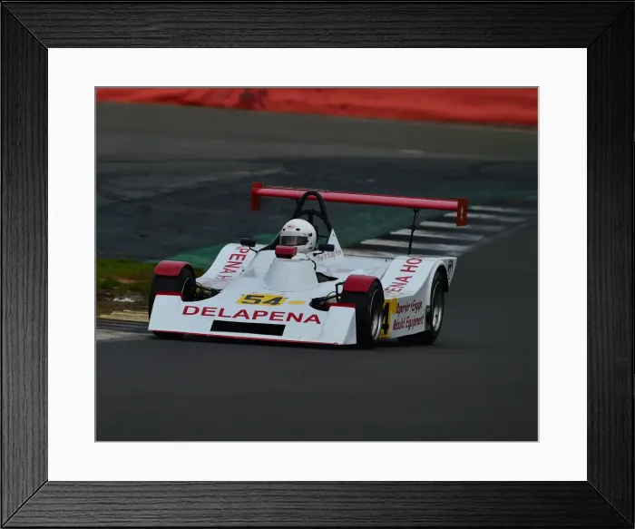 Framed Print : CM29 8056 Barry Webb, Mallock MK16BW