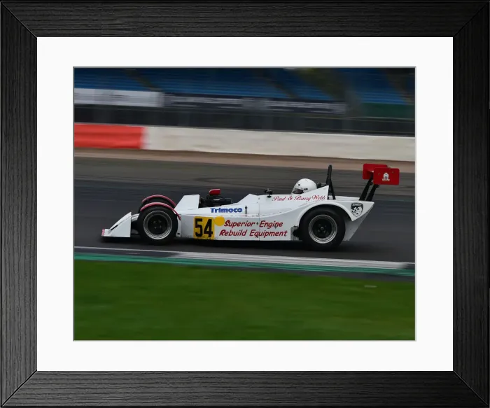 Framed Print : CM29 8038 Barry Webb, Mallock MK16BW Framed Print : CM29 8038 Barry Webb, Mallock MK16BW