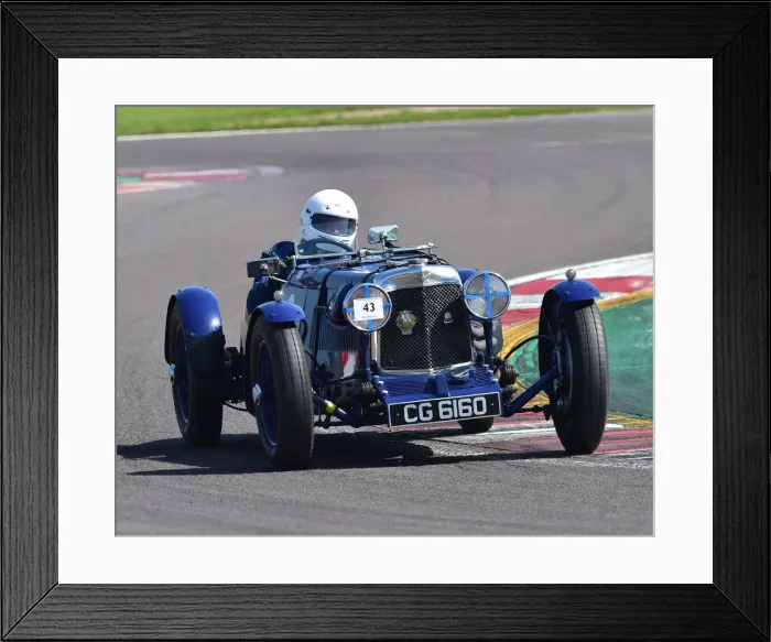 Framed Print : CM28 5176 Christopher Scott MacKirdy, Aston Martin Le Mans