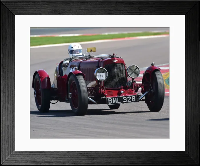 Framed Print : CM28 5160 John Briggs, Aston Martin Ulster Framed Print : CM28 5160 John Briggs, Aston Martin Ulster