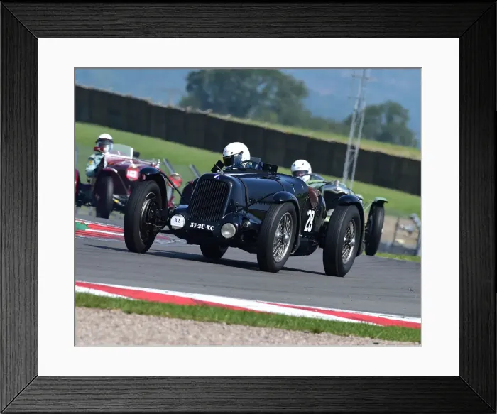 Framed Print : CM28 4607 Marcus Black, Talbot Lago T23 Framed Print : CM28 4607 Marcus Black, Talbot Lago T23